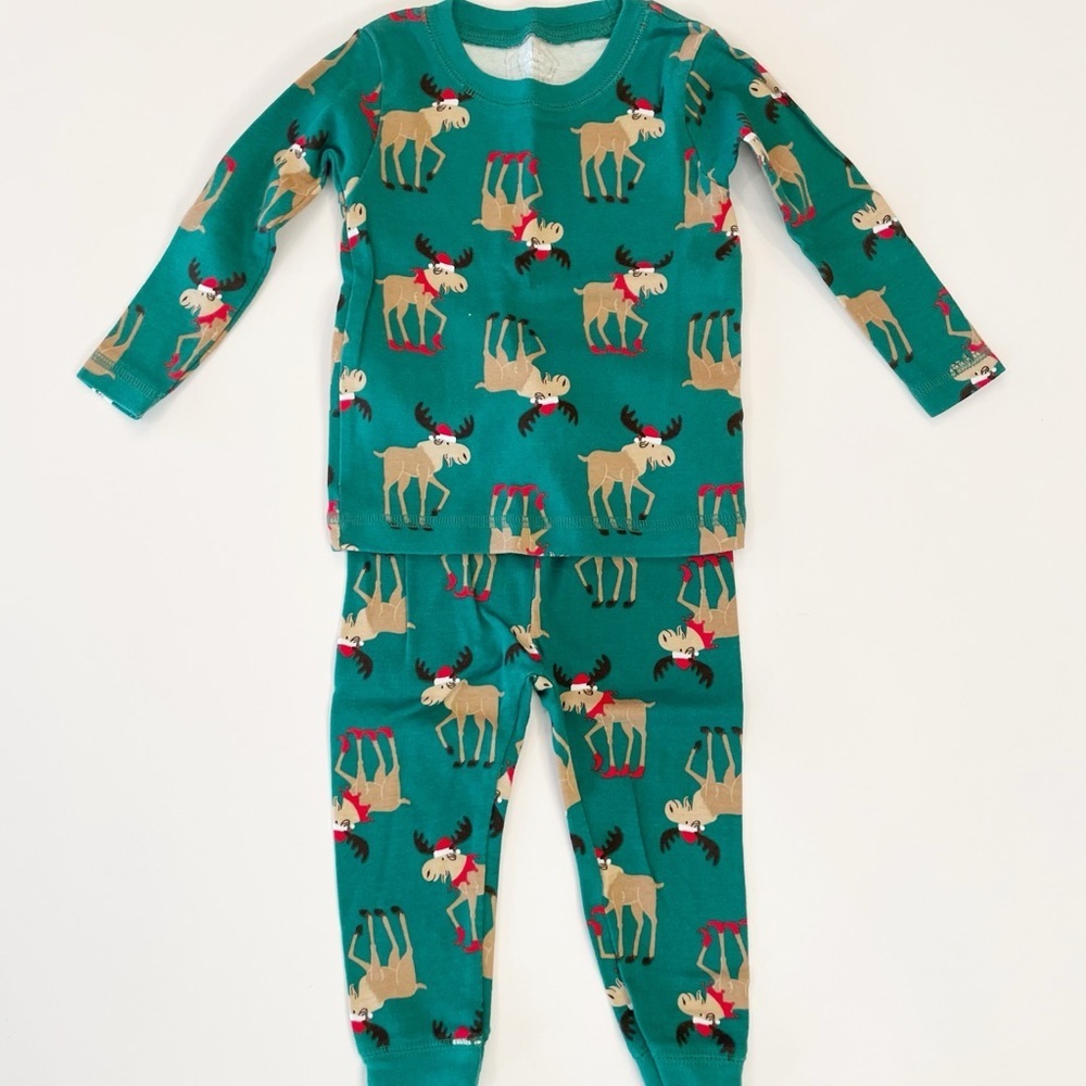 Carter’s 12M Moose Pajama Set - Picture 4 of 4